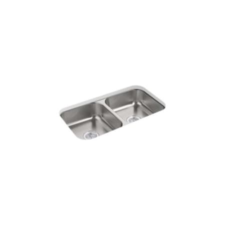 Sterling Mcallister 32X18X6 Dbl Basin Sink 24765-NA